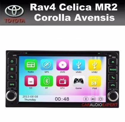 Toyota RAV4 Corolla Verso MR2 radio navigatie bluetooth DVD