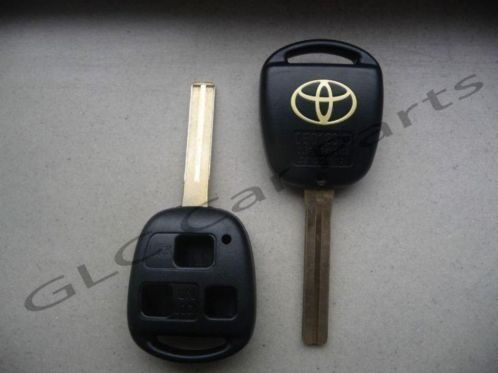 Toyota sleutel 3 knop type hoek LONG 46 mm