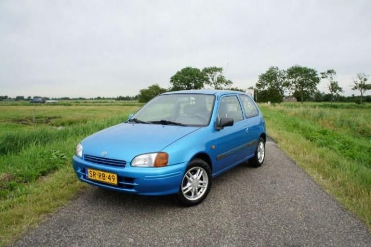 Toyota Starlet 1.3 16V Stuurbekrachtiging Blauw Sportief