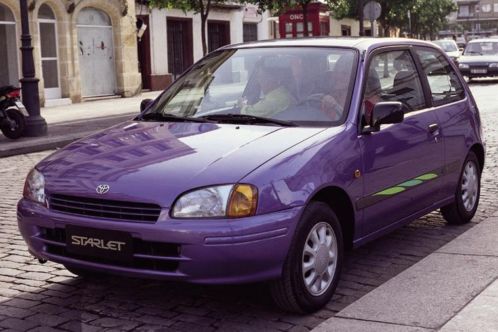 TOYOTA Starlet Hatchback 1996 - 1999 Trekhaak, vast