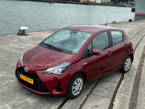 Toyota Yaris 1.5 Hybrid Aspiration bordeaux rood 5drs