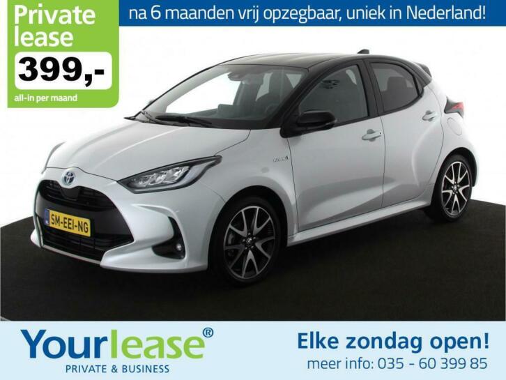 Toyota Yaris Hybrid Style  399,- euro All-in private lease