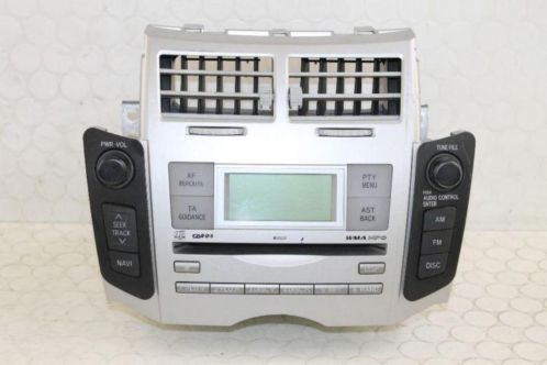 Toyota Yaris originele radio MP3 cd speler