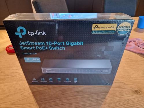 TP-link 10-port switch TL-SG2210P - managed smart PoE switch