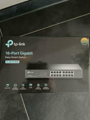 TP-Link 16-poort Gigabit Easy Smart Switch TL-SG1016DE