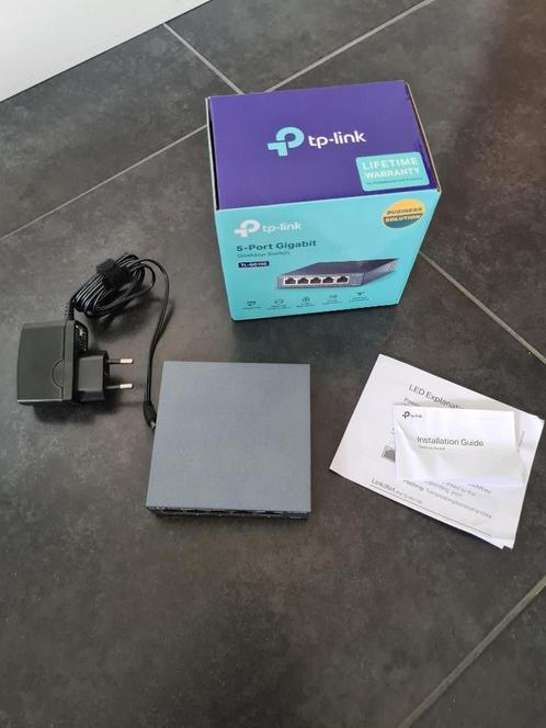 TP-link 5 poort gigabit desktop switch TL-SG105