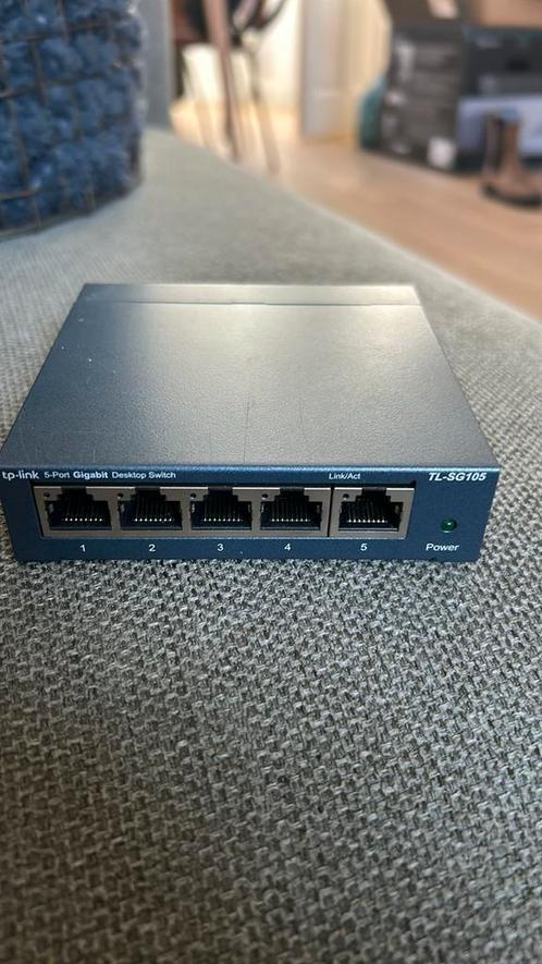 TP link 5 port gigabit switch TL SG105