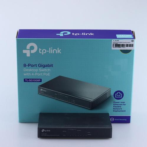tp-link 8-port gigabit desktop switch tl-sg1008p