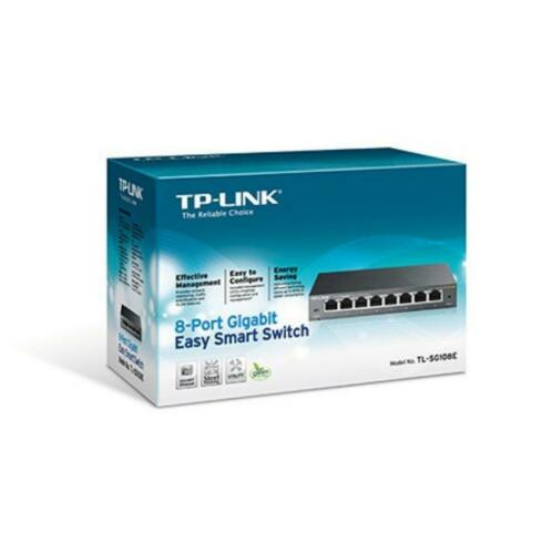 TP-LINK 8-Port Gigabit Desktop Switch (tl-sg108)