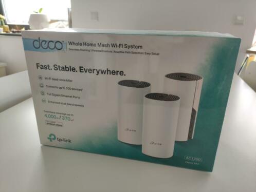 TP-link AC1200 3-pack Deco M4 wifi mesh netwerk