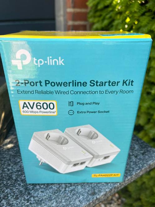 TP-Link AV600 2-poorts Passthrough Powerline Starterskit