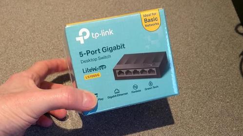 TP-link desktop-switch LS1005G (Ongebruikt)