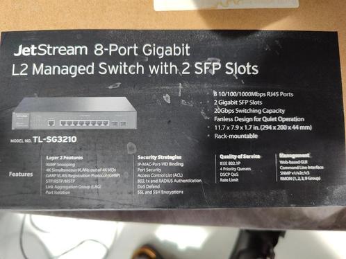 TP-Link Jetstream 8-Port Gigabit L2 Managed Switch TL-SG3210