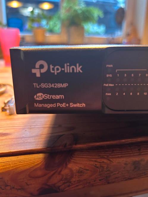 TP-link managed 24 poort POE switch