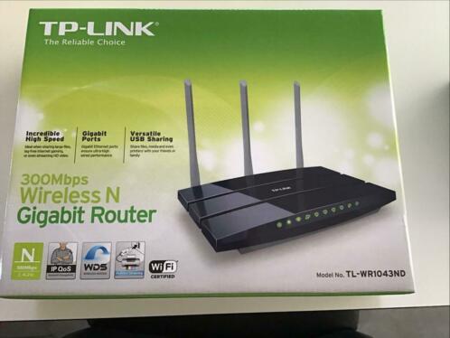 TP Link router en extender.