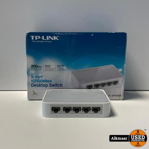 TP-Link TL-SF1005D 5-Port 10100Mbps  In Zeer Nette Staat