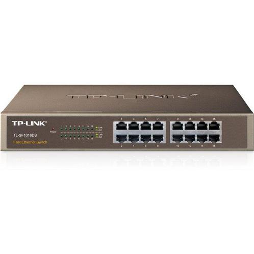 TP-Link TL-SF1016DS Switch 10100Mbps, 16p, RM