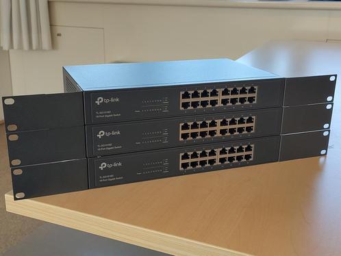 TP-Link TL-SG1016D Gigabit switch met montagebeugels