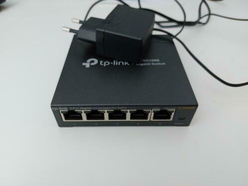 TP-Link TL-SG105E-Gigabit (5-poorts) switch