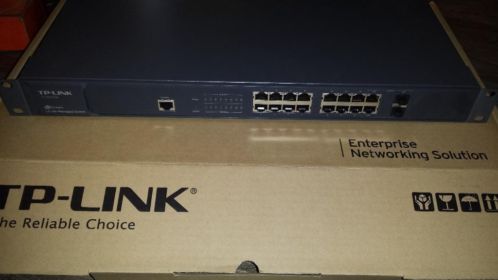 TP-Link TL-SG3216 16 poorts gigabit managed switch