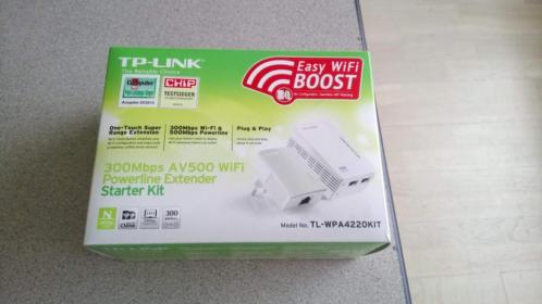 TP-Link TL-WPA4220 KIT - Wifi Powerline - 2 Stuks