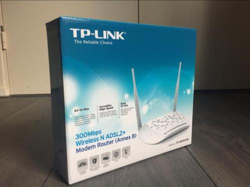 TP-LINK Wireless-N ADSL2 Modem Router (NIEUW)