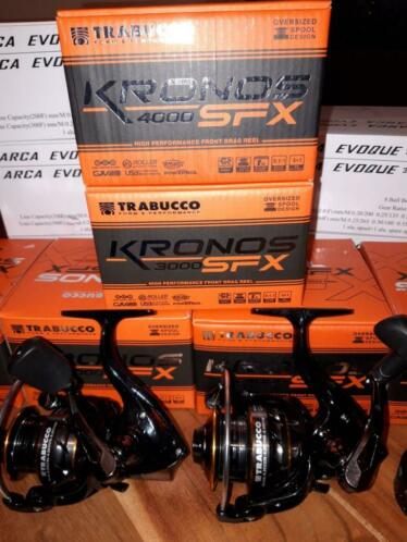 Trabucco Kronos SFX molens (3000 en 4000) nieuw binnen...