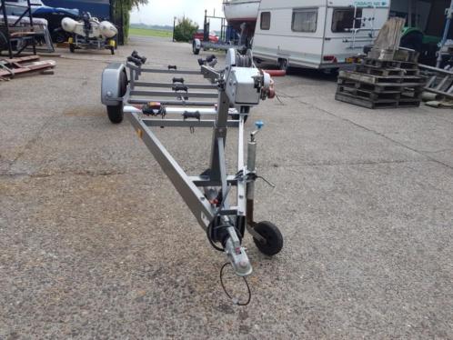 trailer tandem asser 1400 kg 6 meter werf trailer