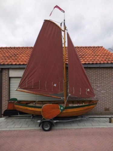 Trailer voor kleine (zeil)boot