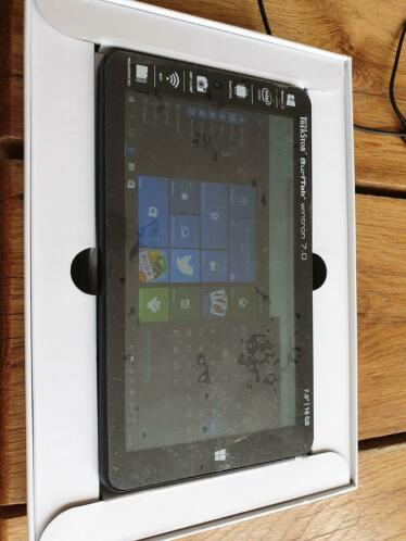 TrekStor Surftab. Mini tablet (7inch) op Windows.