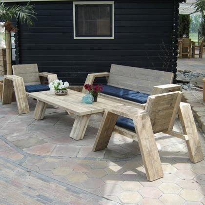 Trendy moderne Loungeset 039Jutter039 - Rustikal Meubelen