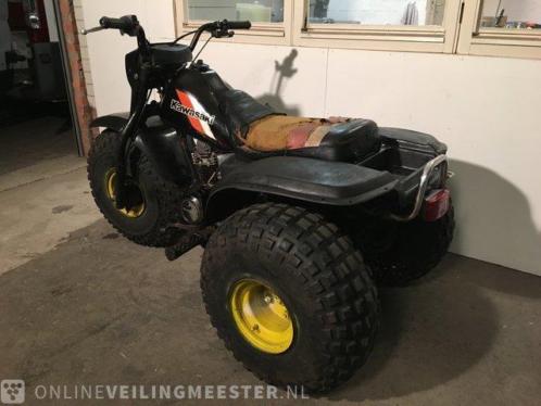 Trike Kawasaki, KTL 110 A, Zwart