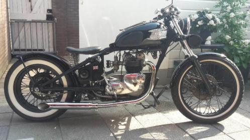 Triumph 500 unit hardtail bobber project 1967