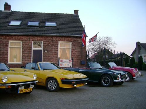 TRIUMPH TR7, TR8 nieuwe, gebruikte onderdelen onderhoud enz