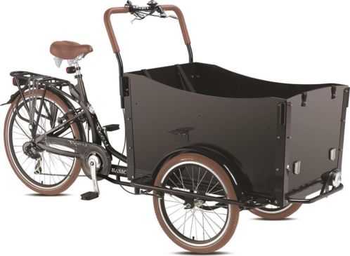 Troy Bakfiets 7 Versn. - MatZwart  GRATIS verzonden in 24u