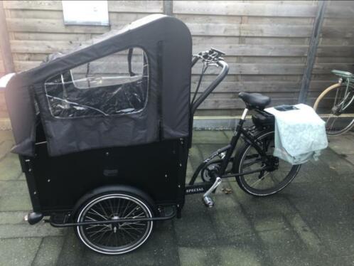 Troy bakfiets met ondersteuning