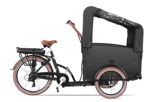 Troy Driewieler Elektrisch(e) Bakfiets 13AH NU MET GRATIS