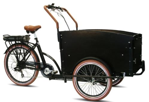 Troy elektrische bakfiets driewieler elektrisch fiets Budel