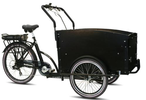 Troy elektrische bakfiets driewieler elektrisch Hardenberg