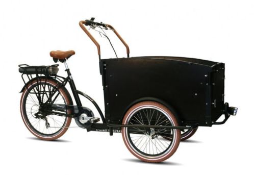 Troy elektrische bakfiets nu met bankkussens