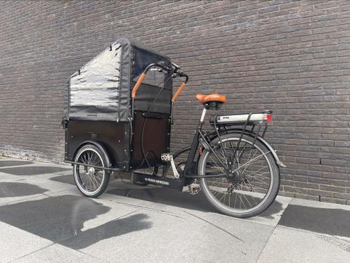 Troy Vogue Special elektrische bakfiets, nieuw huif