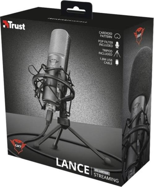 Trust GXT 242 - Lance Microfoon - Gaming amp Streaming - USB -