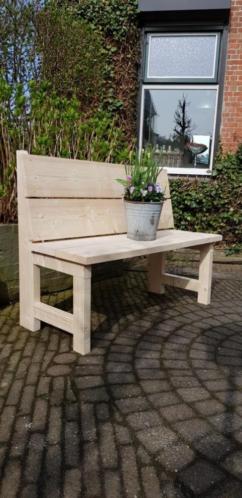Tuinbank steigerhouten eettafel bankje div afm