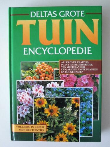 Tuinboek Deltas grote Tuin encyclopedie, Ton van Wijlen All