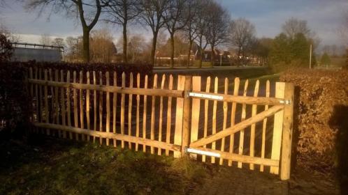 Tuinhek Kastanjehout