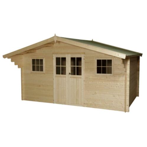 Tuinhuis, blokhut  overkapping, garage evt. met carport