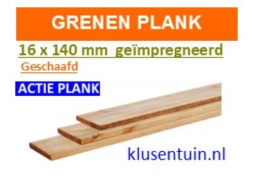 Tuinplanken - Schuttingplanken ACTIE
