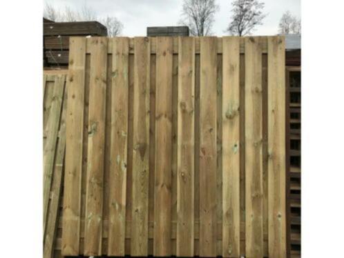 Tuinscherm 21-planks privacy Super scherp geprijst