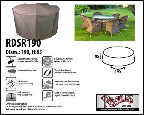 Tuinsethoes rond D 190 cm amp H 85 cm