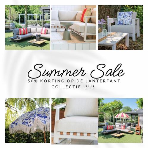 Tuinsets summer sale . 50 op de hele collectie